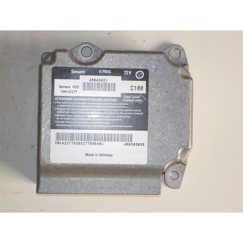 CENTRALINA SENSORE AIRBAG ALFA ROMEO 147 (937) [2000-2010] 46842421 / 5WK43277