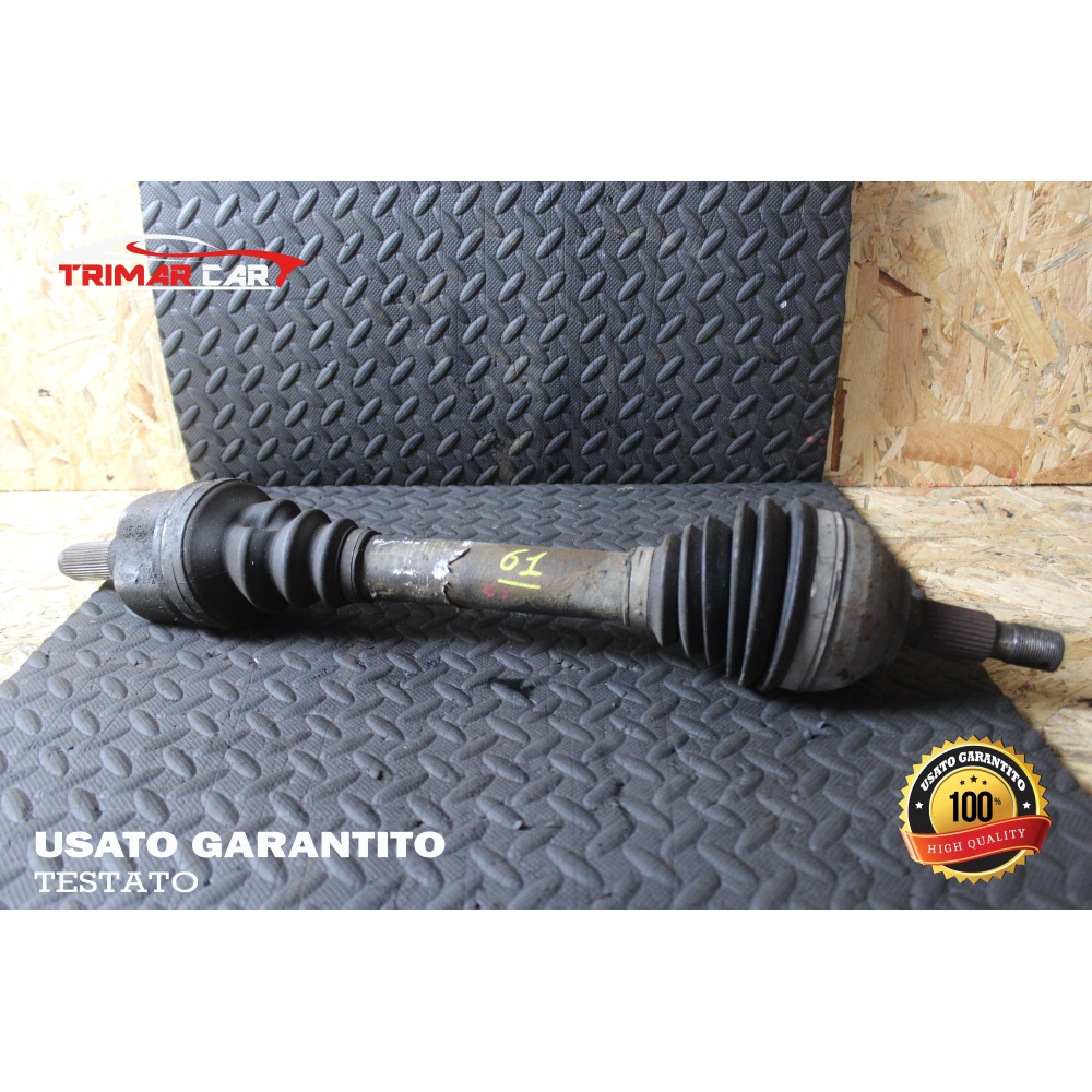 9642438880 SEMIASSE ANTERIORE SX SINISTRO PEUGEOT 407 (6D)(2004-2012) 2.0 HDI 135 136CV 100KW COD MOTORE:RHR