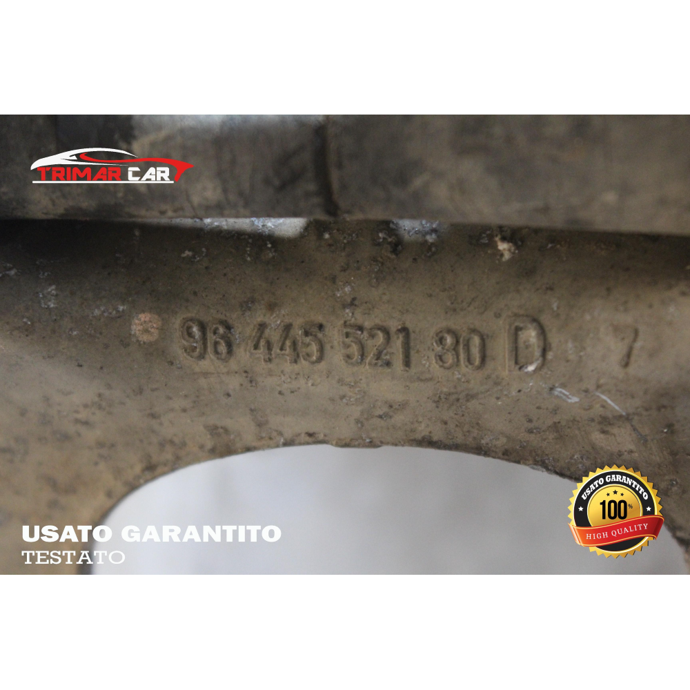 9644552180 SUPPORTO AMMORTIZZATORE ANTERIORE DESTRO PEUGEOT 407 (6D)(2004-2012) 2.0 HDI 135 136CV 100KW COD MOTORE:RHR