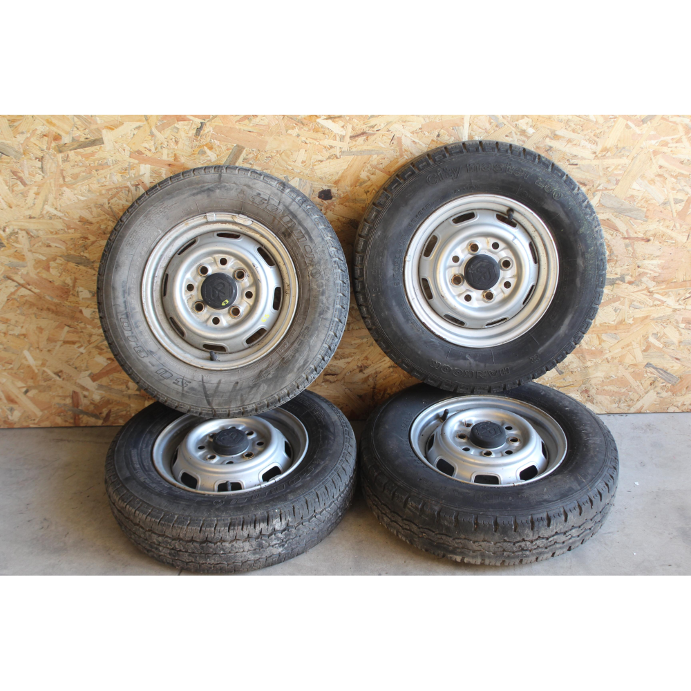 R12 SET 4 CERCHI IN FERRO  PIAGGIO PORTER