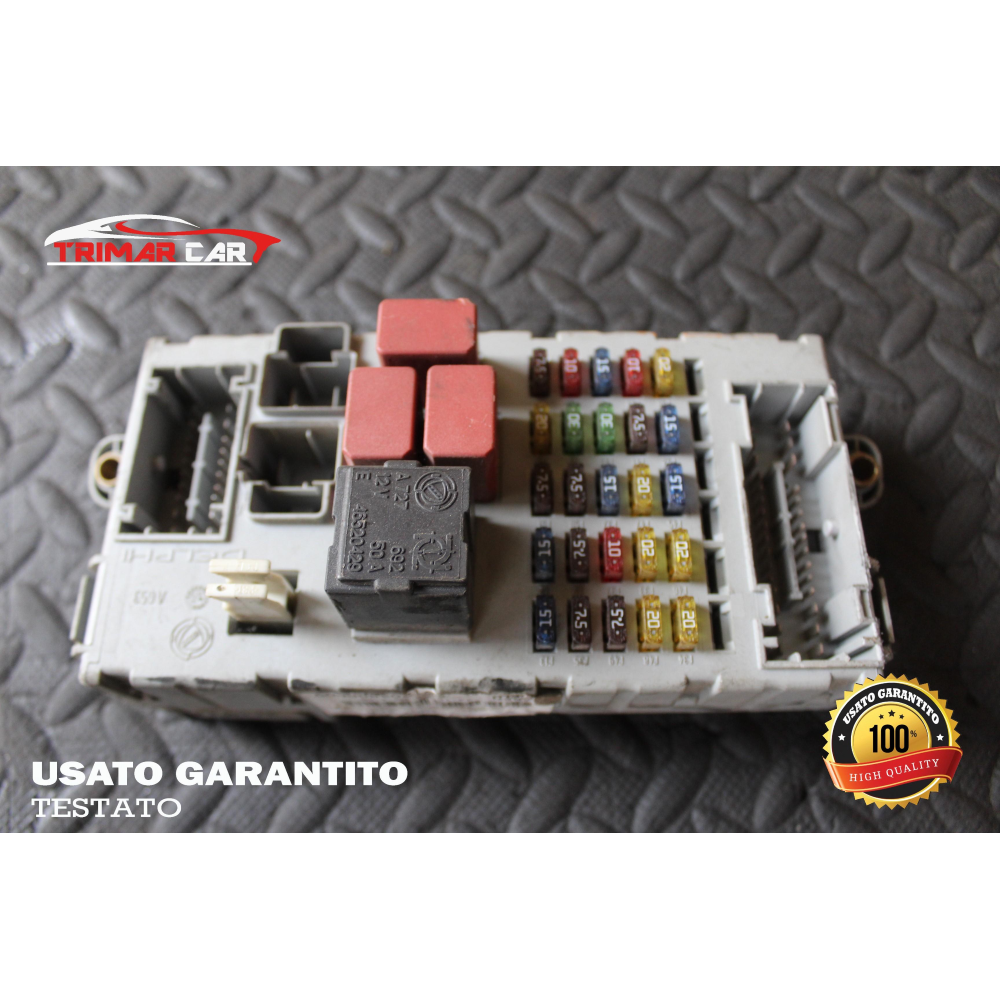 51732919 CENTRALINA SCATOLA PORTAFUSIBILI FIAT IDEA (350)(2003-2012) 1.3 MJET 70CV 51KW COD MOT; 188A9000