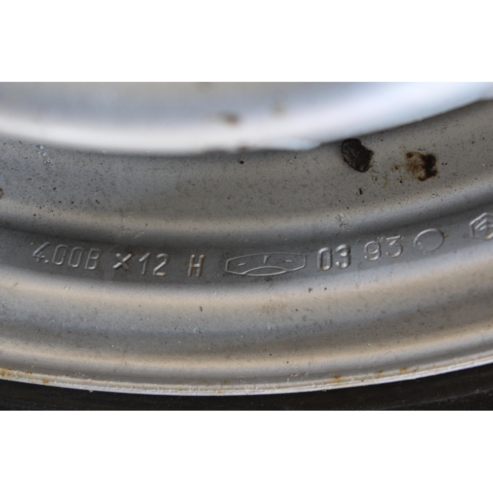 R12 SET 4 CERCHI IN FERRO  PIAGGIO PORTER