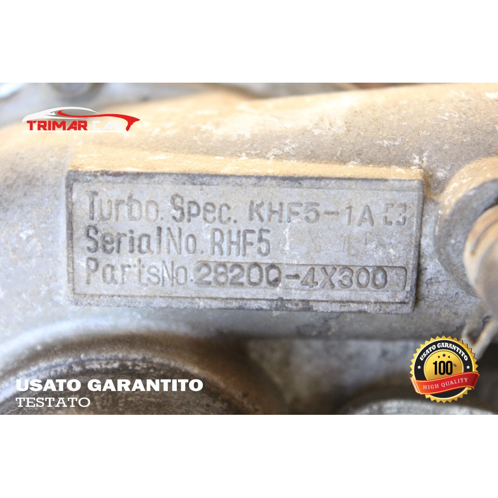 282004X300 TURBINA TURBO KIA CARNIVAL 2 II (GQ)(1999-2007) 2.9 CRDI 144CV 106KW COD MOT; J3