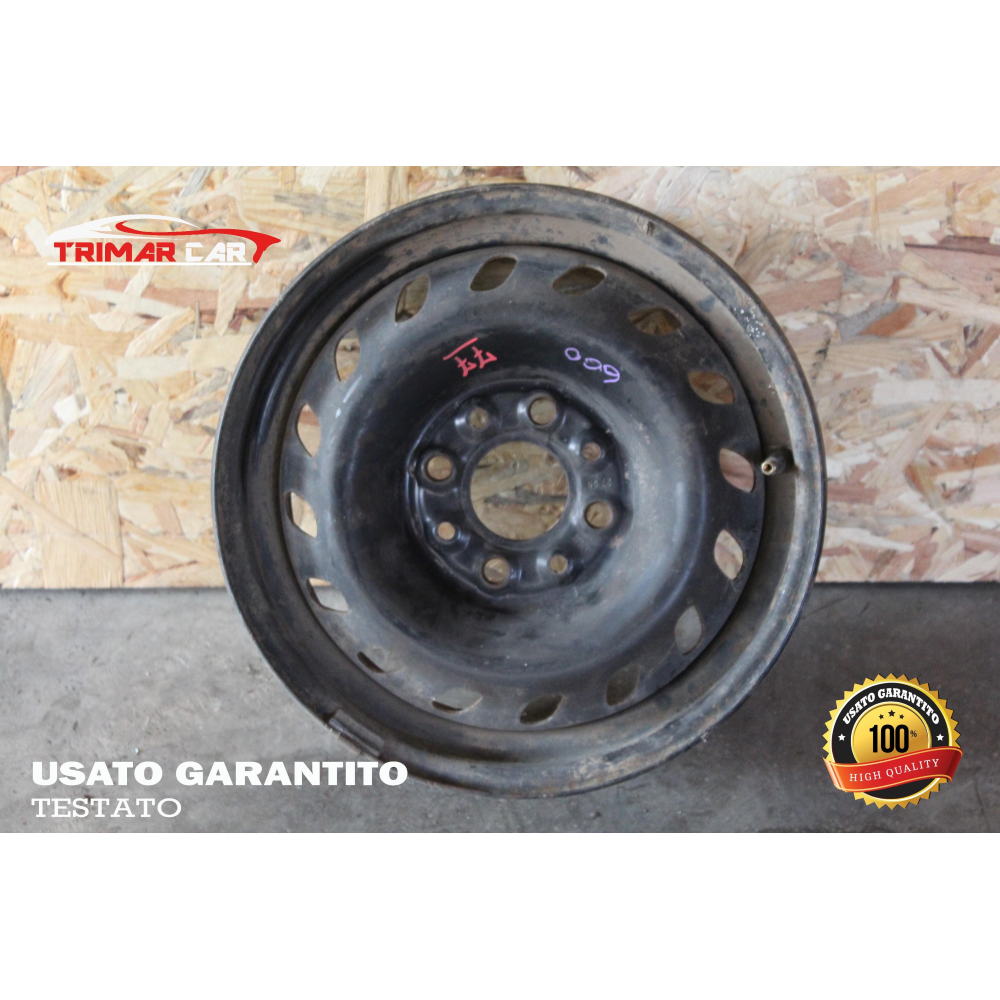 4.50BX13HX36 R13 RUOTINO DI SCORTA CERCHIO SINGOLO IN FERRO FIAT SEICENTO / 600 (187)(98-10)