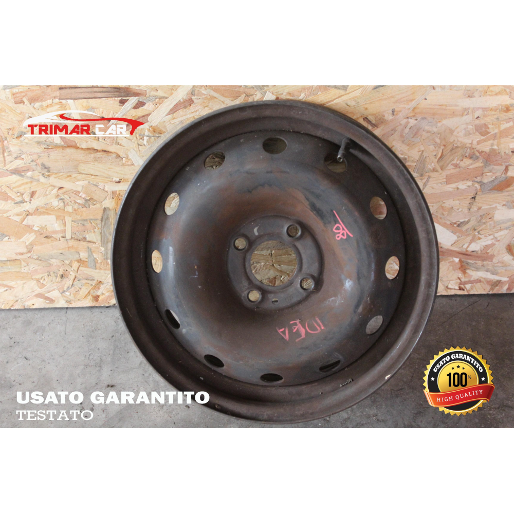 8200577207 R15 CERCHIO SINGOLO IN FERRO DACIA SANDERO 1 (2008-2012)