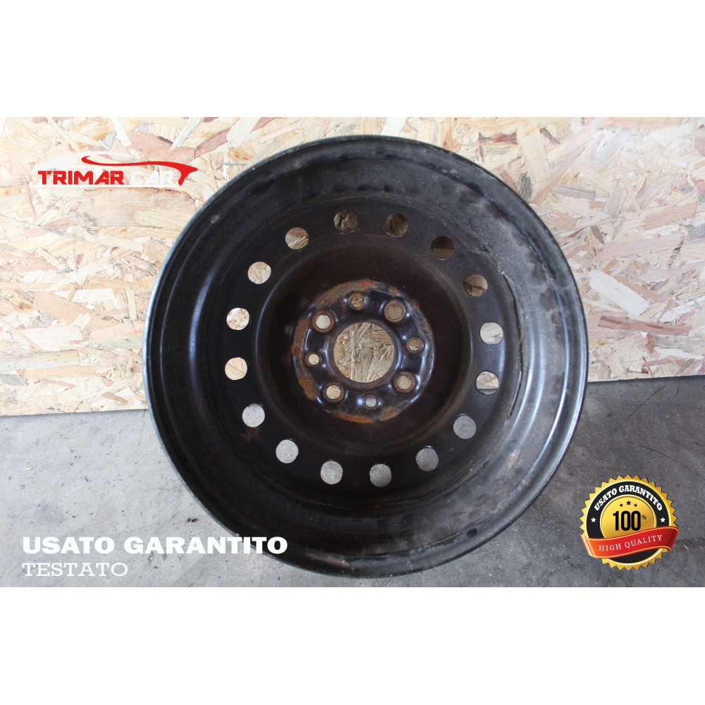 R13 RUOTINO DI SCORTA CERCHIO SINGOLO IN FERRO FIAT SEICENTO / 600 (187)(98-10)