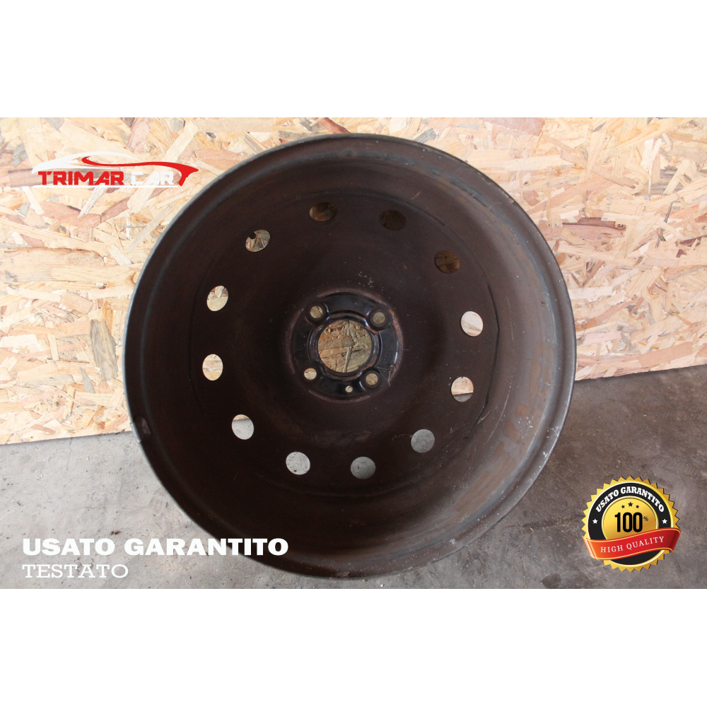 8200577207 R15 CERCHIO SINGOLO IN FERRO DACIA SANDERO 1 (2008-2012)