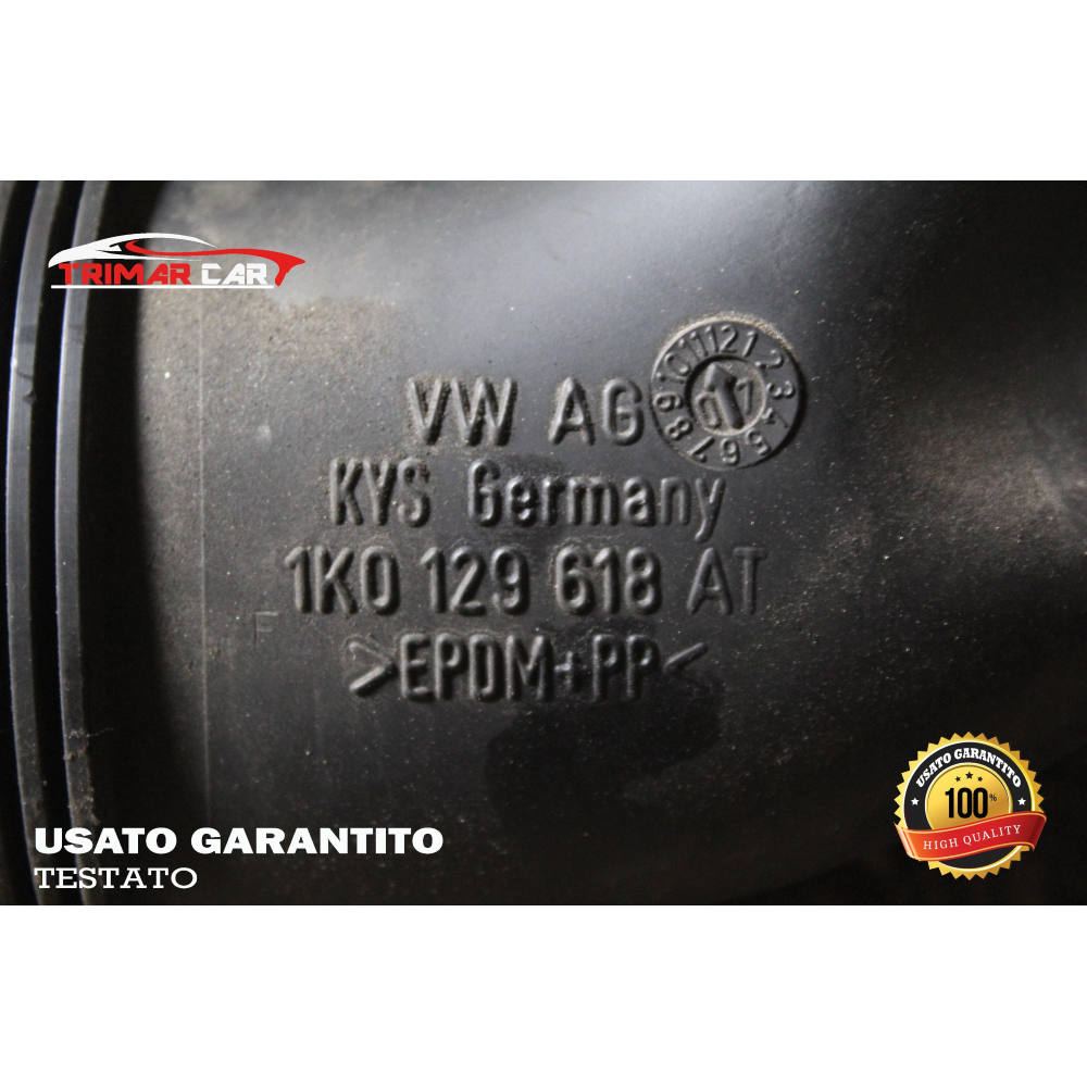 1K0805962E TUBO MANICOTTO ASPIRAZIONE ARIA VW PASSAT SW (3C5)(05-11) 2.0 TDI 140CV 103KW COD MOT; BMP