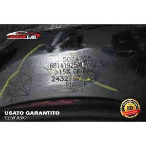 68141925AC SUPPORTO MANIGLIA ESTERNA ANTERIORE SX JEEP CHEROKEE 5 (KL)(2013 IN POI) 2.2 CRD