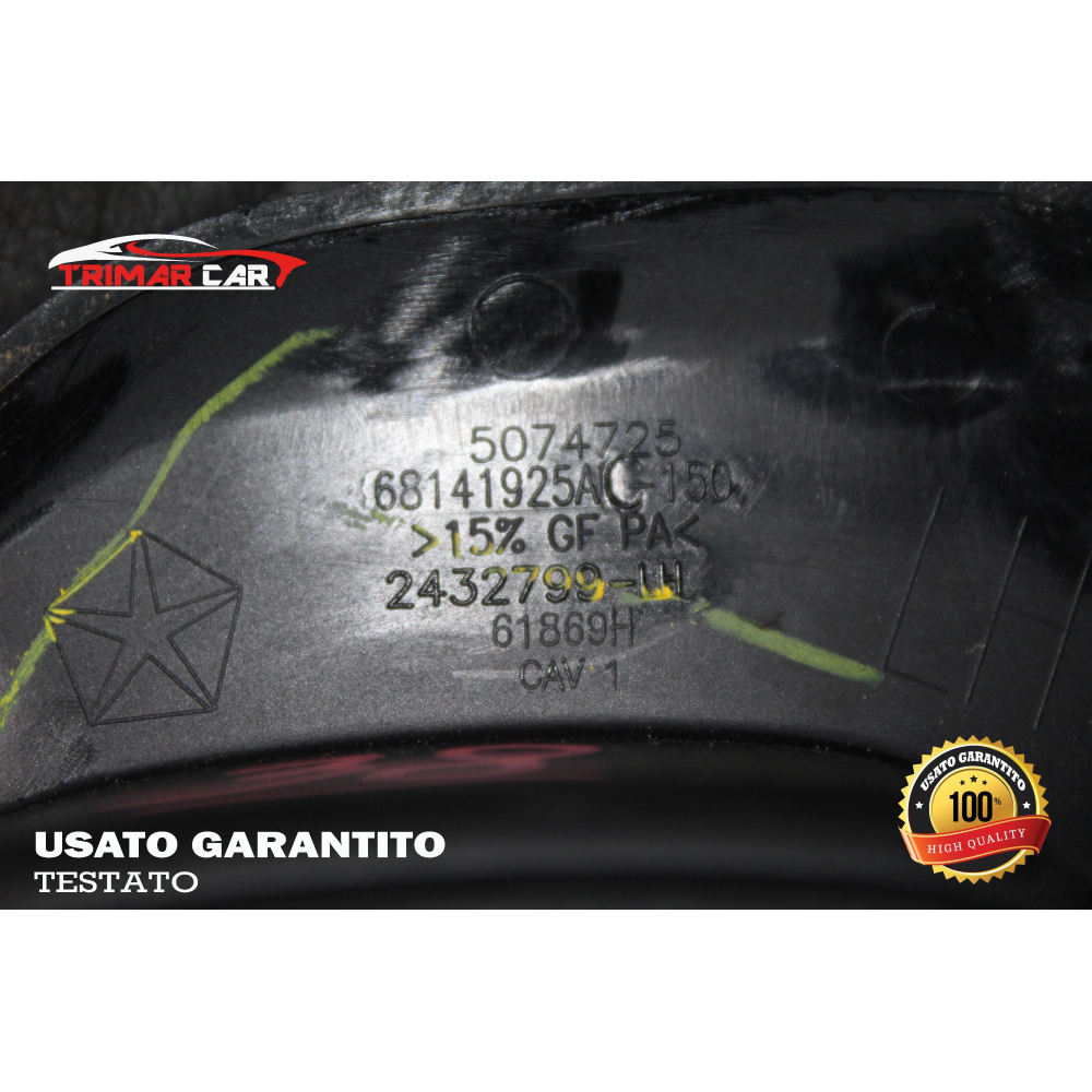 68141925AC SUPPORTO MANIGLIA ESTERNA ANTERIORE SX JEEP CHEROKEE 5 (KL)(2013 IN POI) 2.2 CRD