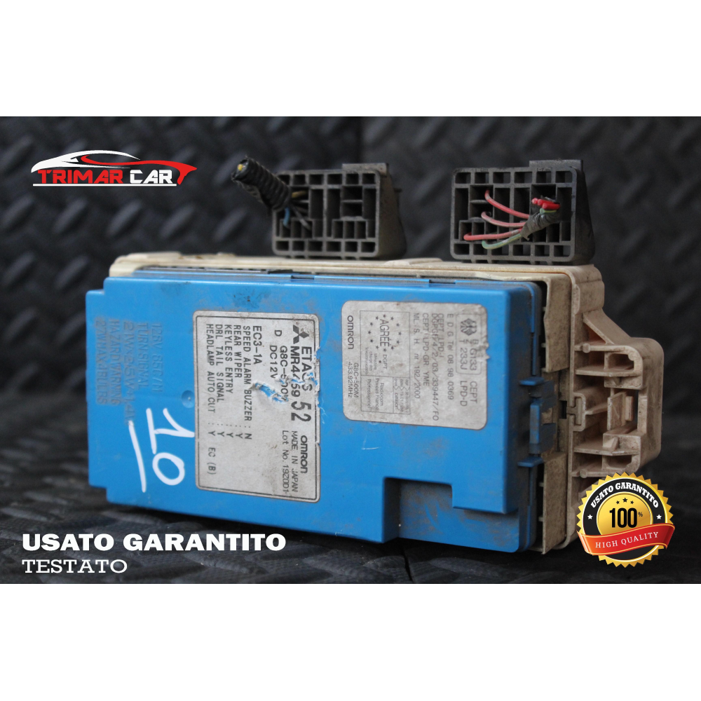 MR445952 CENTRALINA SCATOLA PORTAFUSIBILI MITSUBISHI PAJERO 3 (V60)(99-06) 3.2 DID 4X4 165CV 121KW COD MOT; 4M41