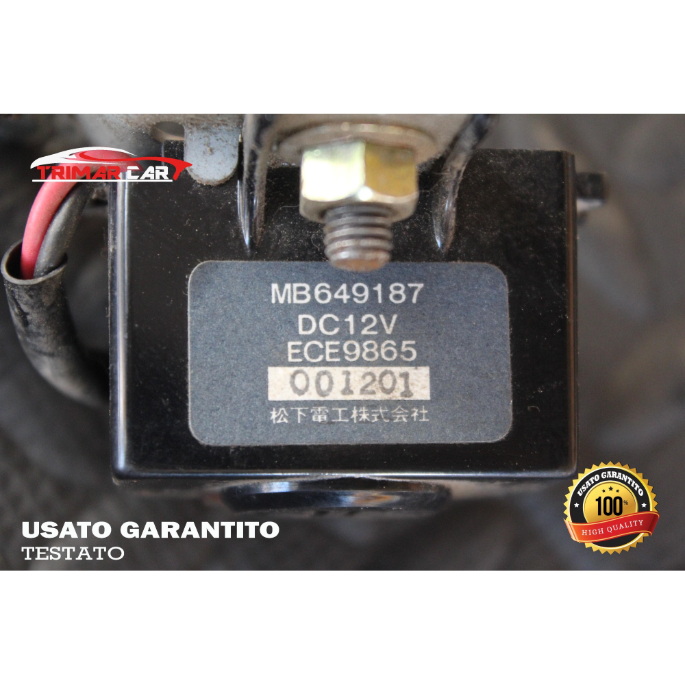 MB649187 CENTRALINA RELÉ CLACSON MITSUBISHI PAJERO 3 (V60)(99-06) 3.2 DID 4X4 165CV 121KW COD MOT; 4M41