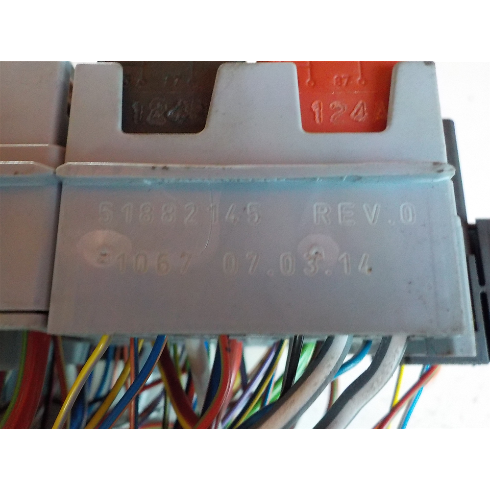 CENTRALINA PORTAFUSIBILI BODY COMPUTER FIAT NUOVA PANDA 2012 (312-319) 51882144