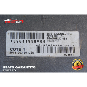 31333005 COPPIA MINIGONNE SOTTOPORTA LATERALI VOLVO V60 SW(155)(2013-2015) 1.6 DRIVE 114CV 84KW COD MOT; D4162T