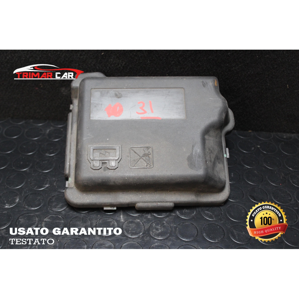 9671924480 COVER COPERCHIO COPRI CENTRALINA PORTAFUSIBILI PEUGEOT 208 I (CA , CC)(2012 IN POI) 1.4 HDI COD.MOT. 8HR