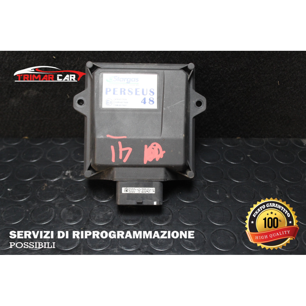 67R-017028 CENTRALINA INIEZIONE GAS GPL TOYOTA YARIS 2 II (P9)(2005-2010) 1.0 VVT-i 69CV 51KW COD MOTORE: 1KR-FE