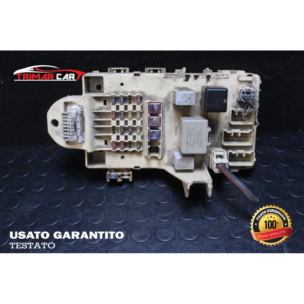 82730-0D020-A CENTRALINA SCATOLA PORTAFUSIBILI TOYOTA YARIS 3 III (P13)(2010 IN POI)