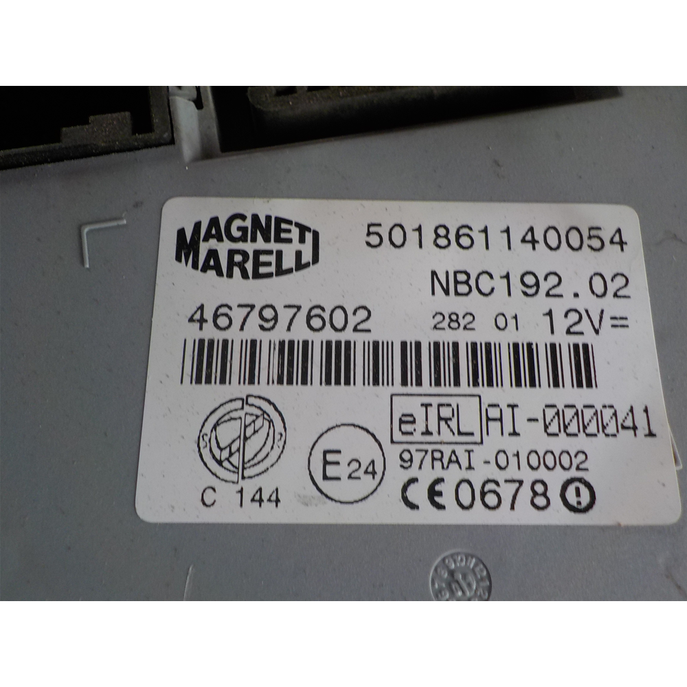 CENTRALINA PORTAFUSIBILI FIAT STILO (192) [01-10] COD:46797602