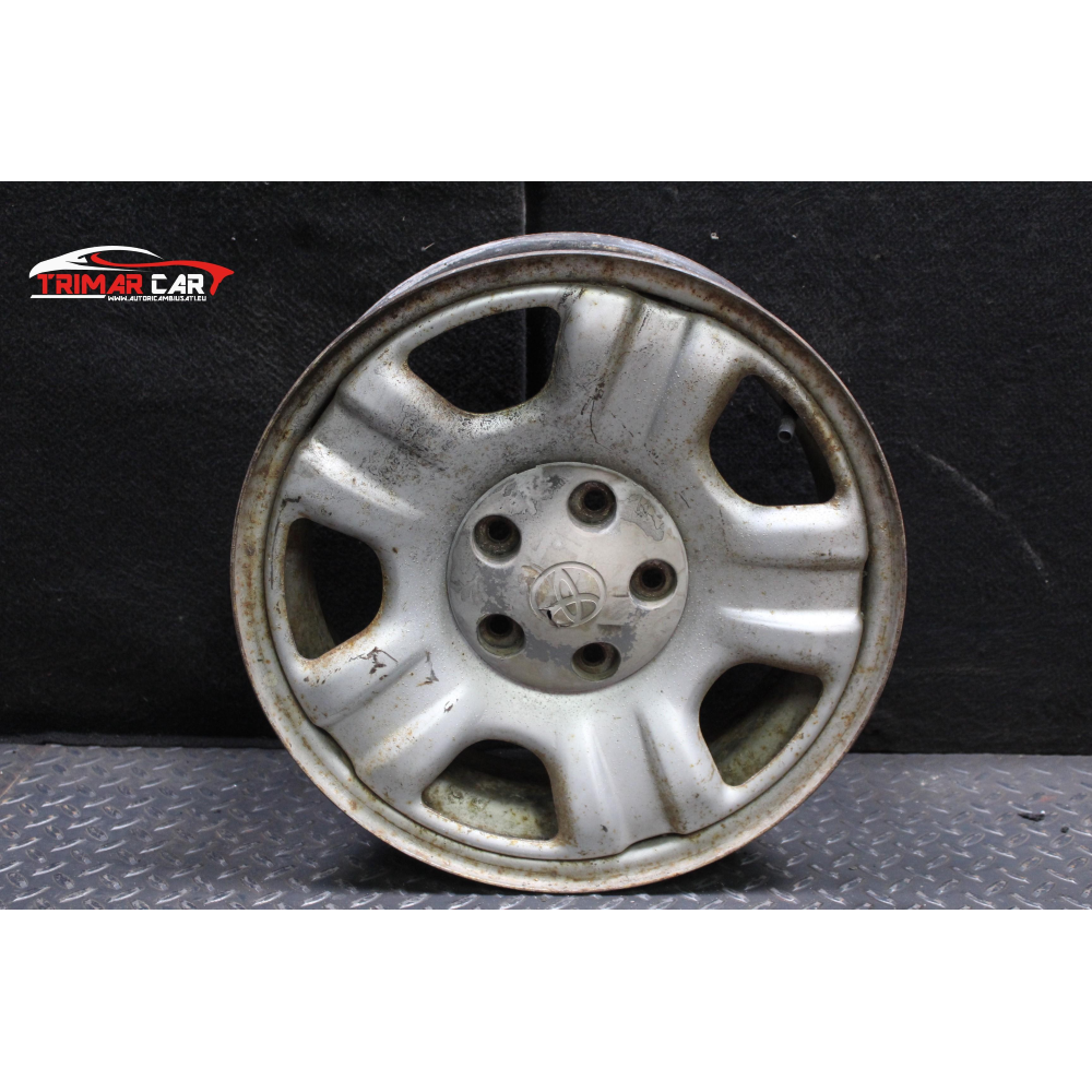 J16X6J R16 CERCHIO SINGOLO IN FERRO TOYOTA RAV4 1 I (A1)(1994-2000)