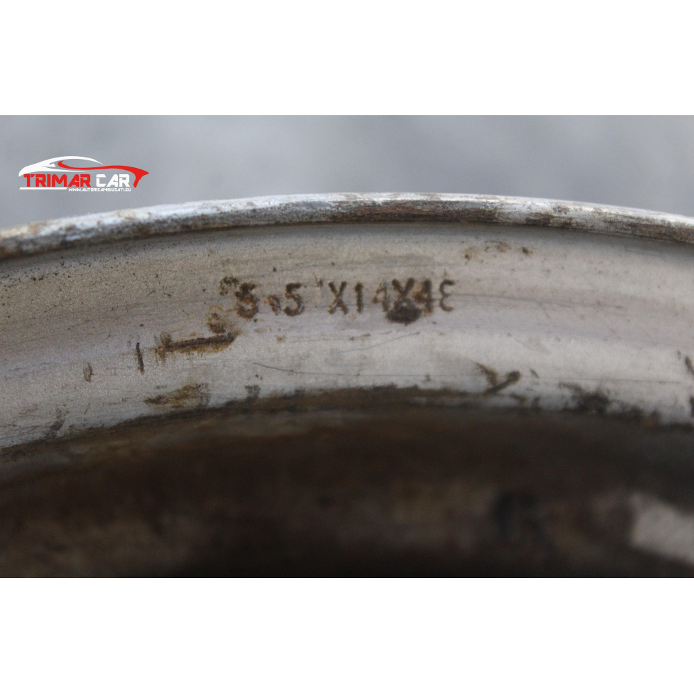 5.5X14X43 R14 CERCHIO SINGOLO IN FERRO FORD TRANSIT AUTOBUS (E)(1991-1994) TRANSIT