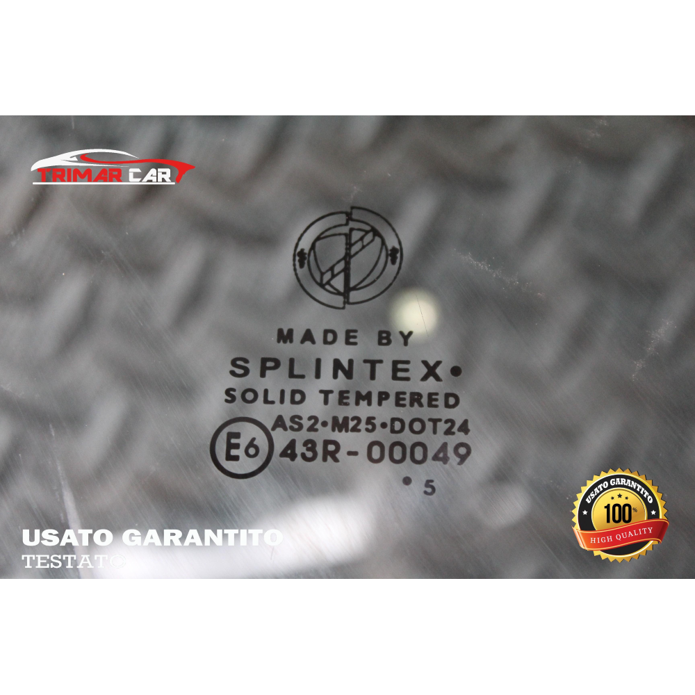 43R-00049 VETRO SCENDENTE PORTA ANTERIORE DESTRA FIAT IDEA (350)(2003-2012)