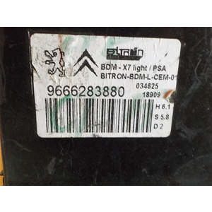 CENTRALINA COMFORT CHIUSURA CENTRALIZZATA CITROEN C5 (DC) [01-04] COD:9666283880