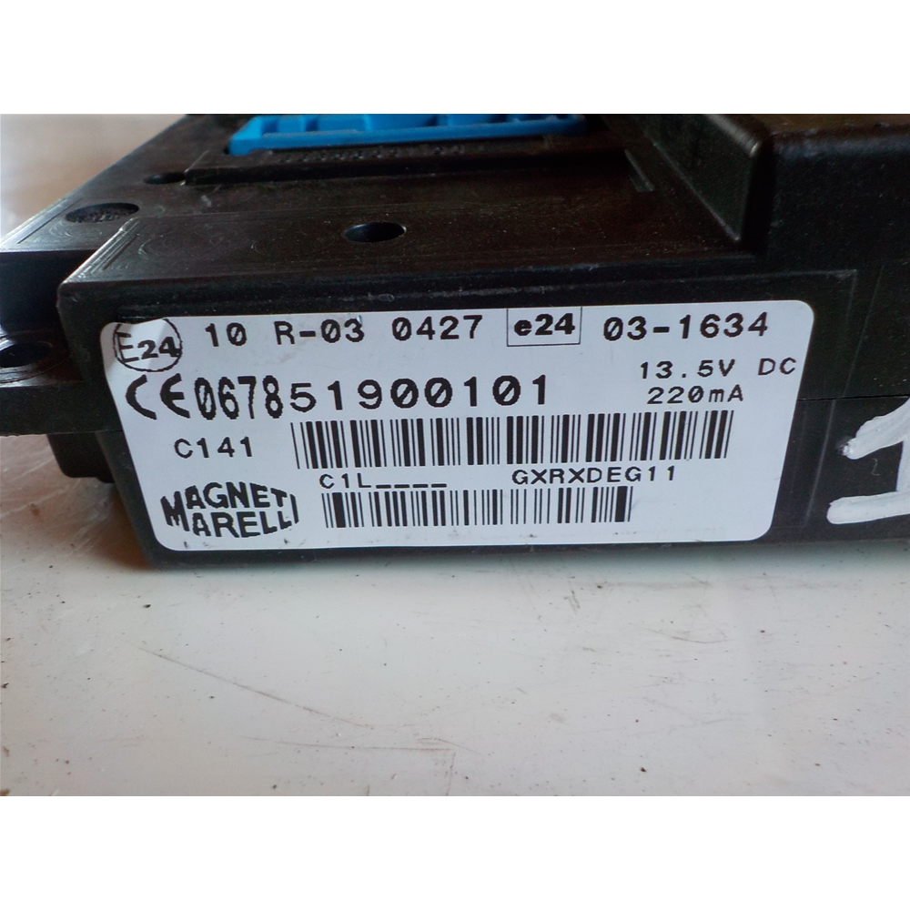 51900101 CENTRALINA MODULO BLUE AND ME FIAT 500 (312) [2007] COD