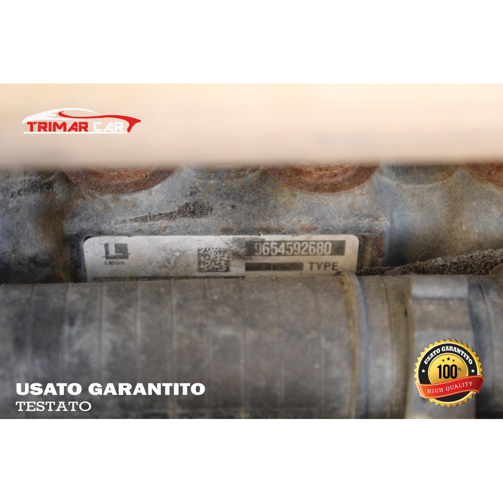 9654592680 TUBO FLAUTO RAIL INIEZIONE FORD FUSION (JU)(2002-2012) 1.6 TDCI 90CV 66KW COD MOTORE: HHJB