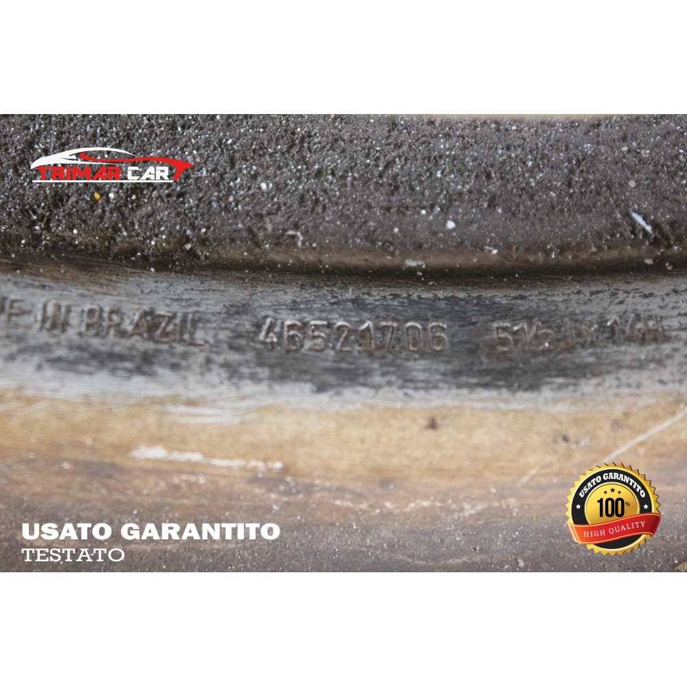46521706 R14 CERCHIO SINGOLO IN FERRO FIAT STRADA PICK-UP 1 (178)(98-09)