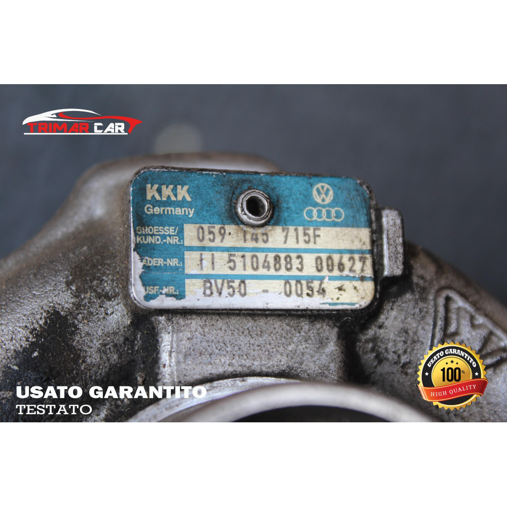 059145715F CARCASSA TURBO TURBINA AUDI A6 (4F2,C6)(2004-2011) 3.0 TDI QUATTRO 255CV 165KW COD MOT; BMK