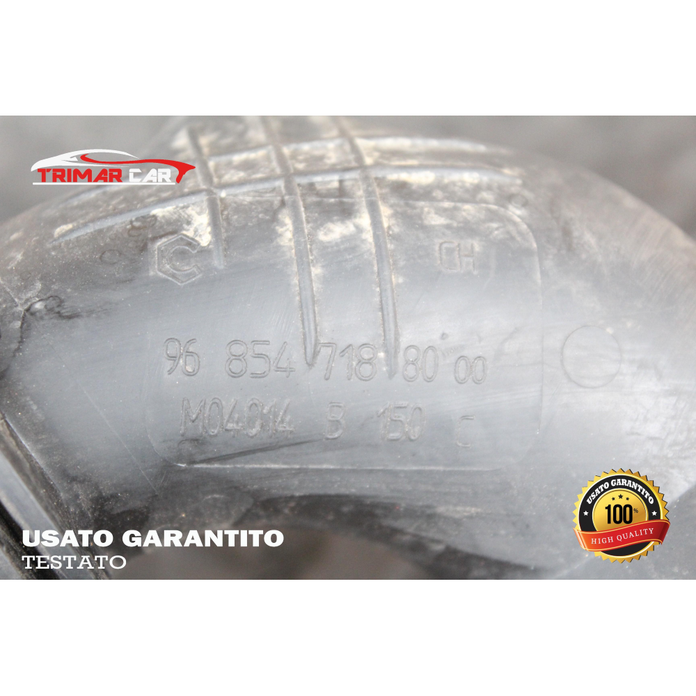 9685471880 TUBO MANICOTTO ASPIRAZIONE ARIA PEUGEOT 208 I (CA , CC)(2012 IN POI) 1.4 VTI 95CV 70KW COD MOT; 8FS