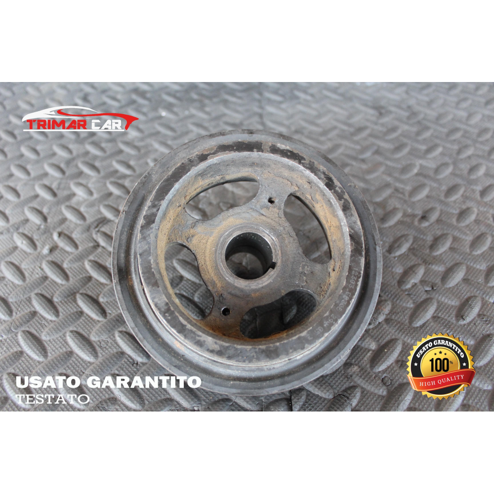 12303EB30B PULEGGIA ALBERO MOTORE NISSAN NP300 NAVARA (D40)(2004 IN POI)  2.5 DCI 174CV 128KW COD MOT. YD25DDTI