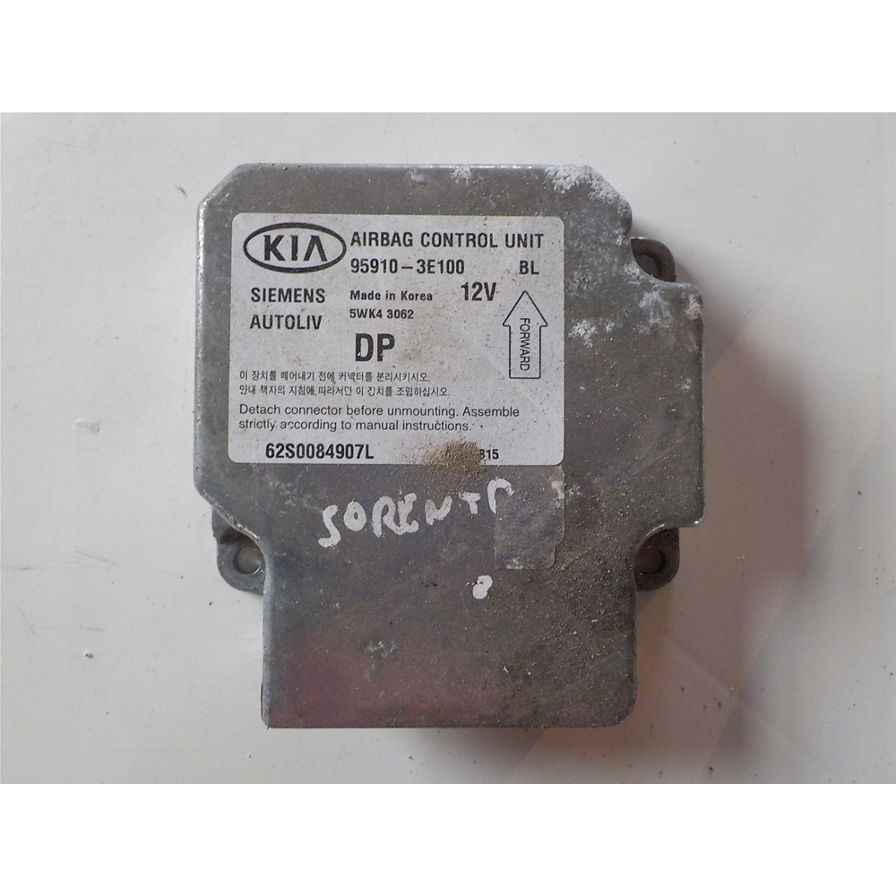 CENTRALINA AIRBAG KIA SORENTO 1 I (JC) [2002-2009] COD: 95910-3E100 // 62S0023396G 