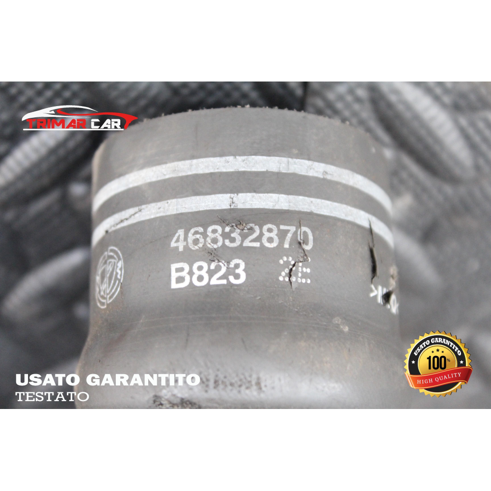 46832870 TUBO MANICOTTO INTERCOOLER TURBO FIAT IDEA (350)(2003-2012) 1.3 1.9 JTD