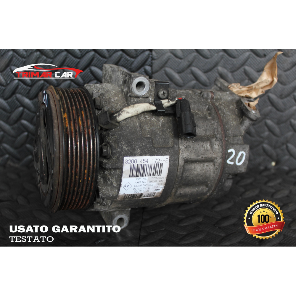 8200454172E COMPRESSORE AC CLIMA OPEL VIVARO (X83)(2001 IN POI)