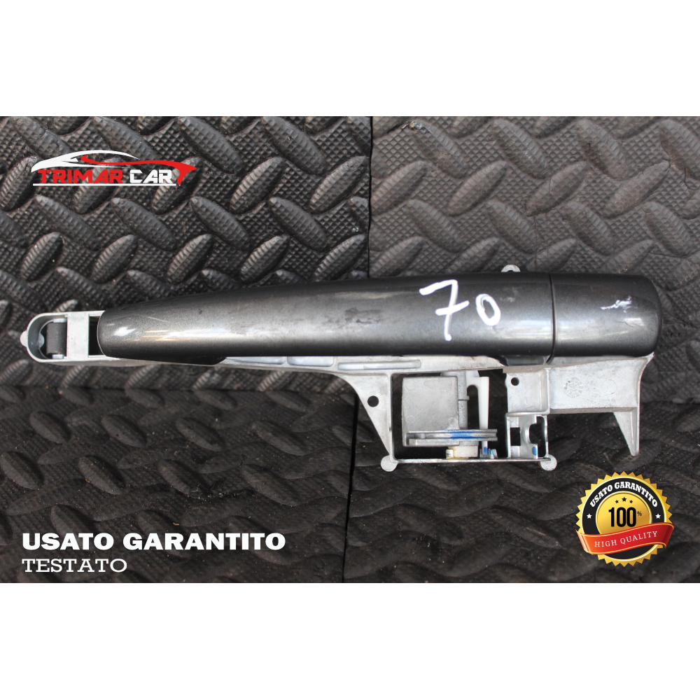 9680168580 MANIGLIA ESTERNA ANTERIORE DESTRA PEUGEOT 208 (2012 IN POI) 1.4 HDI 68CV 50KW COD MOT; 8H01