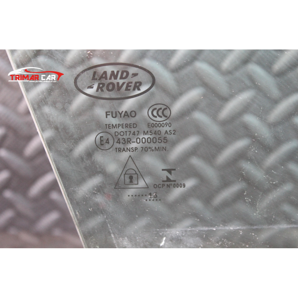 DOT747 VETRO SCENDENTE PORTA ANTERIORE DESTRA LAND ROVER DISCOVERY SPORT (L550)(2014 IN POI)