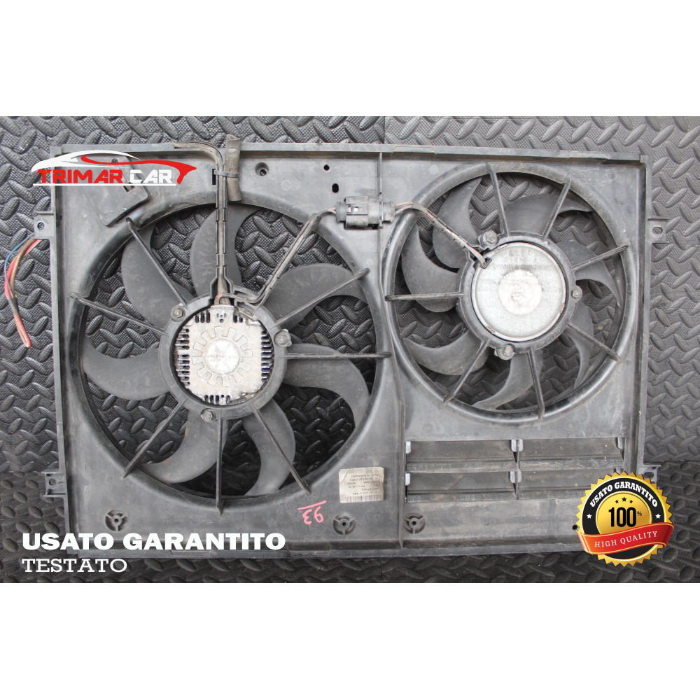 1K0121207AD VENTOLA RADIATORE MOTORE AUDI A3 (8P1)(2003-2012) 2.0 TDI 140CV 103KW COD MOTORE: BKD