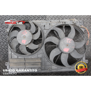 1K0121207AD VENTOLA RADIATORE MOTORE AUDI A3 (8P1)(2003-2012) 2.0 TDI 140CV 103KW COD MOTORE: BKD