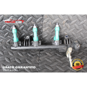 23250-00020 TUBO FLAUTO RAIL + INIETTORI TOYOTA AYGO (B1)(2005-2014) 1.0 COD.MOT. 1KR