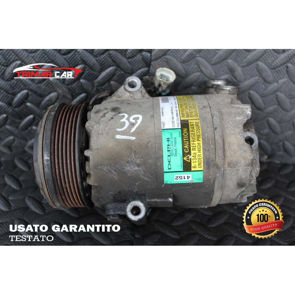 24464152 COMPRESSORE AC CLIMA OPEL ZAFIRA A (F75)(99-05) 2.0DTI 2.2