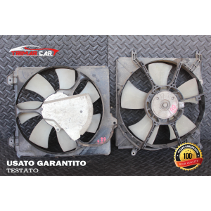 COPPIA VENTOLA RADIATORE MOTORE TOYOTA RAV4 2 II (A2)(00-05) 2.0 D 4WD 116CV 85KW COD MOTORE: 1CD-FTV