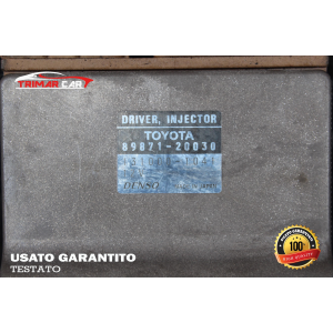 89871-20030 CENTRALINA POMPA GASOLIO TOYOTA RAV4 2 II (A2)(00-05) 2.0 D 4WD 116CV 85KW COD MOTORE: 1CD-FTV