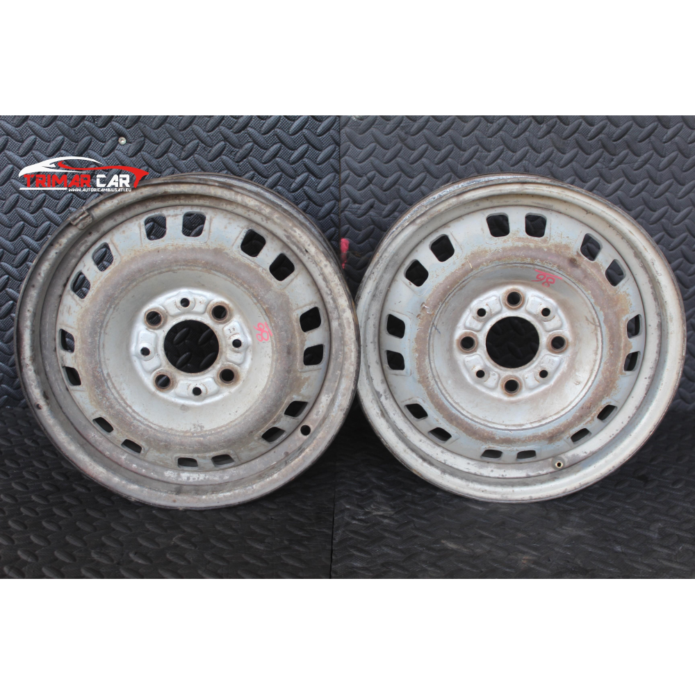 450B13FH R13 CERCHIO SINGOLO IN FERRO FIAT PANDA 1 (141)(1980-2004)