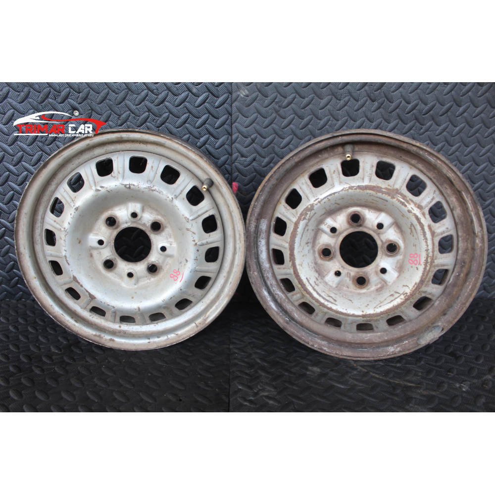 4.50BX13H R13 CERCHIO SINGOLO IN FERRO FIAT PANDA 1 (141)(1980-2004)