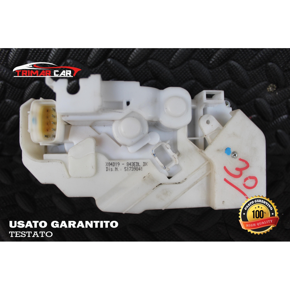 51739841 SERRATURA SPORTELLO ANTERIORE DESTRA LANCIA YPSILON 2 (843)(2003-2011)