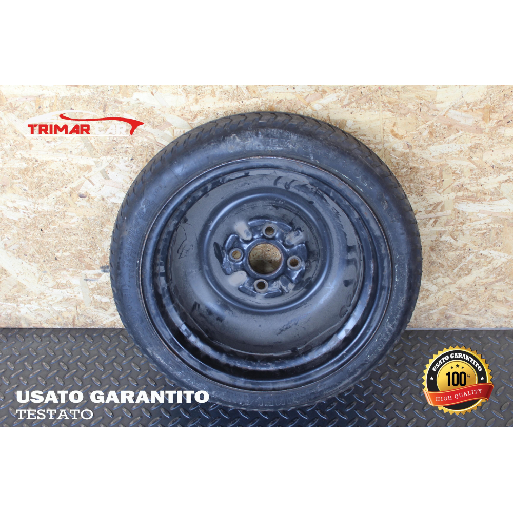 R14 KIT CERCHIO CON RUOTA DI SCORTA TOYOTA YARIS 1 I (P1)(1999-2005)