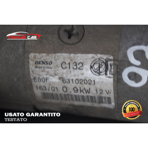 63102021 MOTORINO AVVIAMENTO FIAT SEICENTO / 600 (187)(98-10) 1.1 54CV 40KW COD MOT; 187A1000