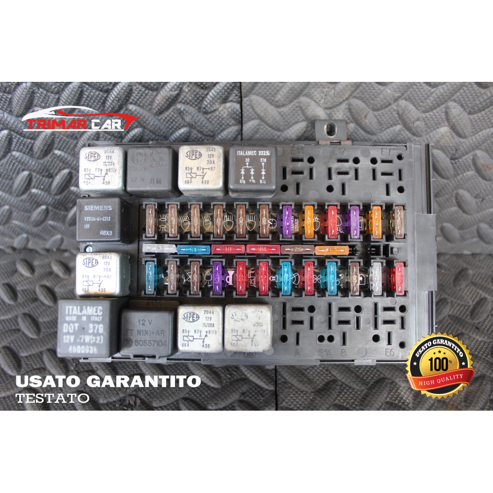 2997086 CENTRALINA SCATOLA PORTAFUSIBILI IVECO DAILY 2 II AUTOBUS (1989-1999) A45-10 103CV 76KW COD MOT; SOFIM 8140.27