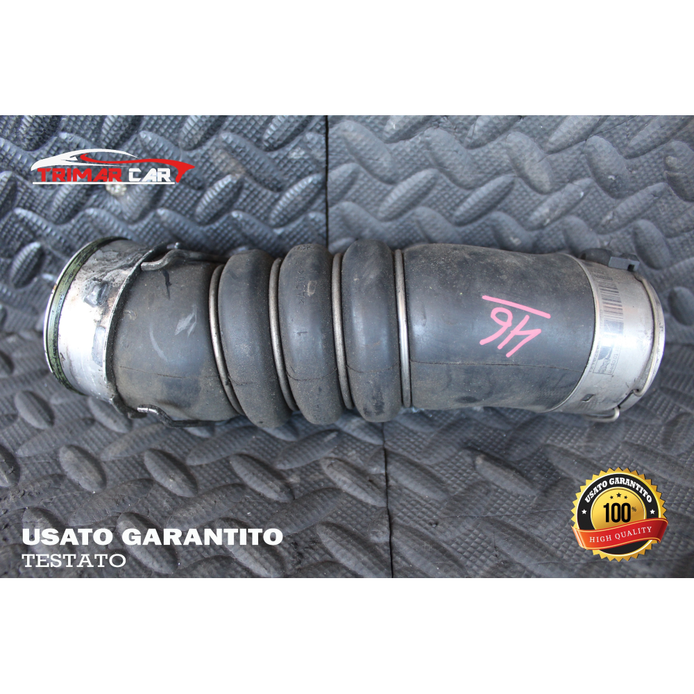 7802752 TUBO MANICOTTO INTERCOOLER TURBO BMW SERIE 1 (E87)(2007-2013) RESTYLING 120D 177CV 130KW SIGLA MOT.N47D20A